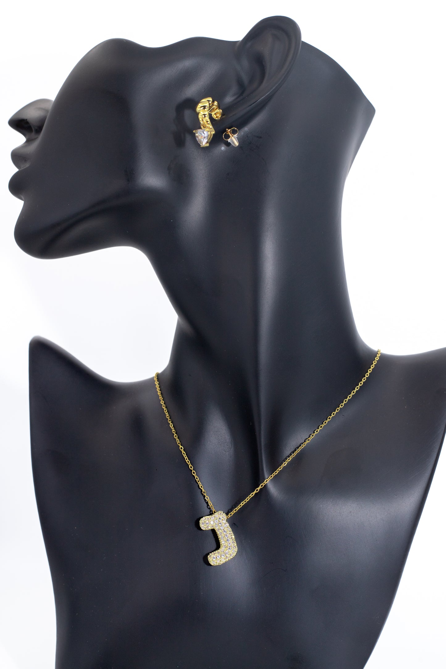 A to Z Golden Mega Chain Necklace