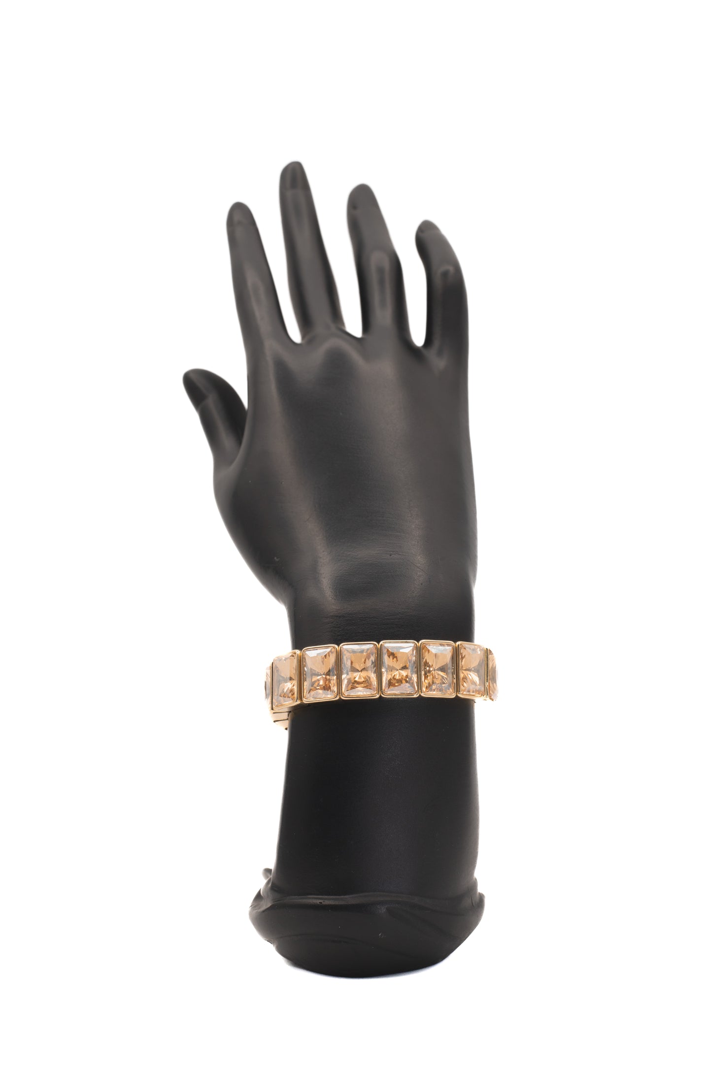 Golden Champagne Crystal Monochromatic Bracelet