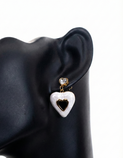 Luxury Golden Heart Tops