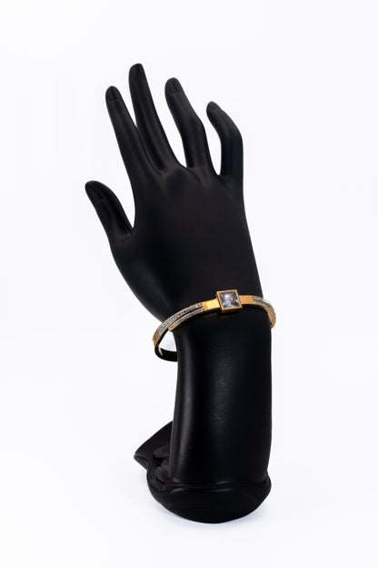 Golden Diamond-Inspired Bracelet