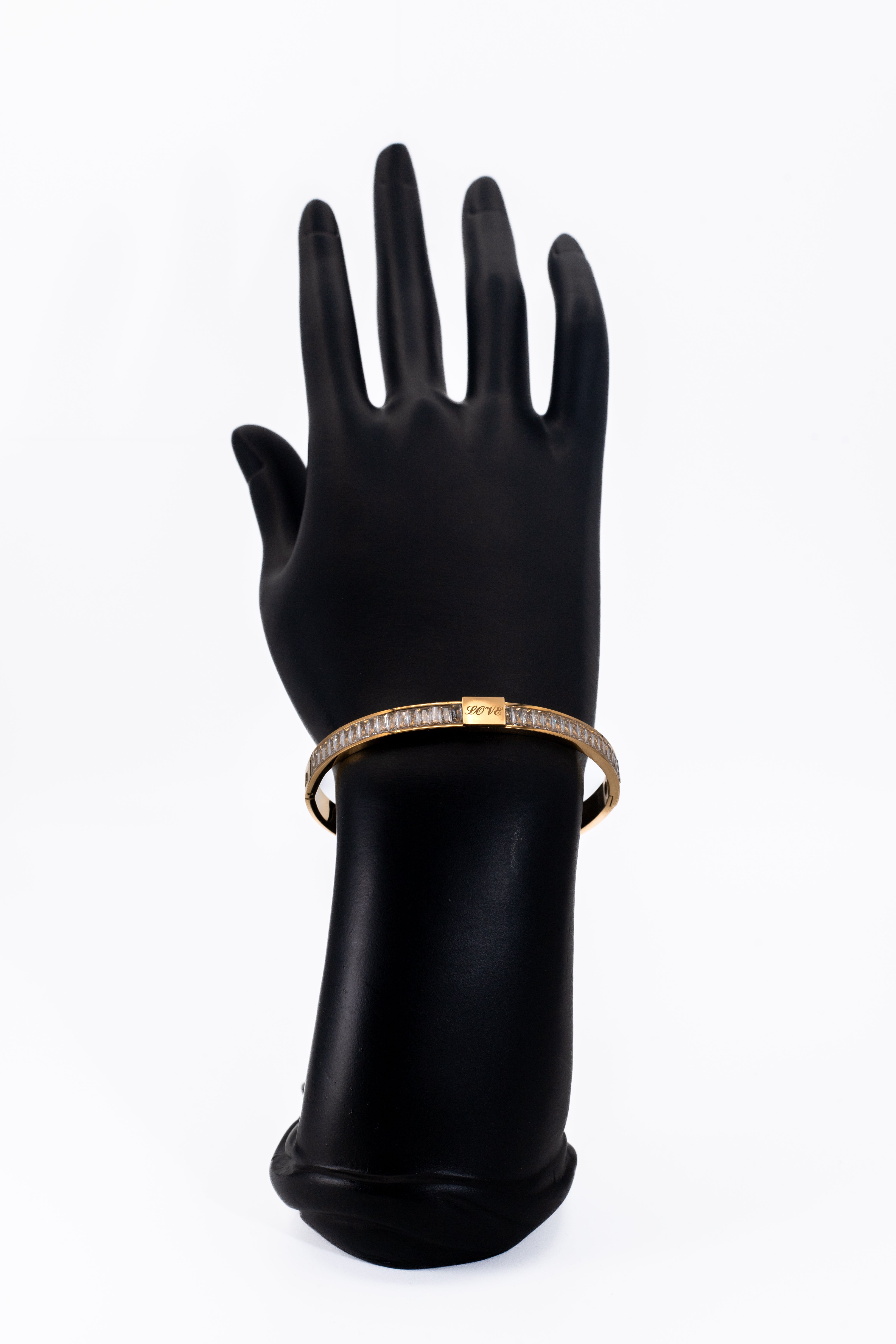 Golden Crystal-Inspired Bracelet