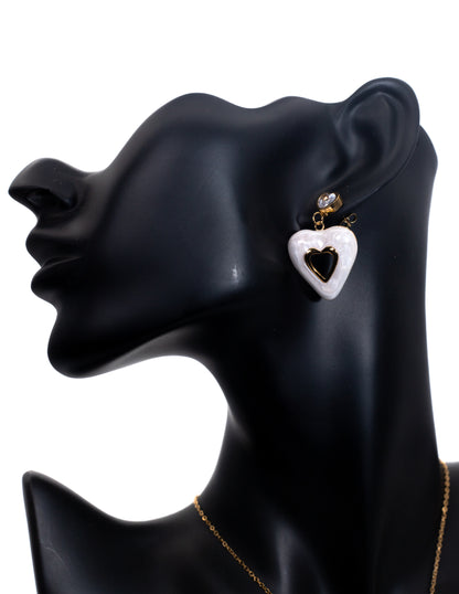 Luxury Golden Heart Tops