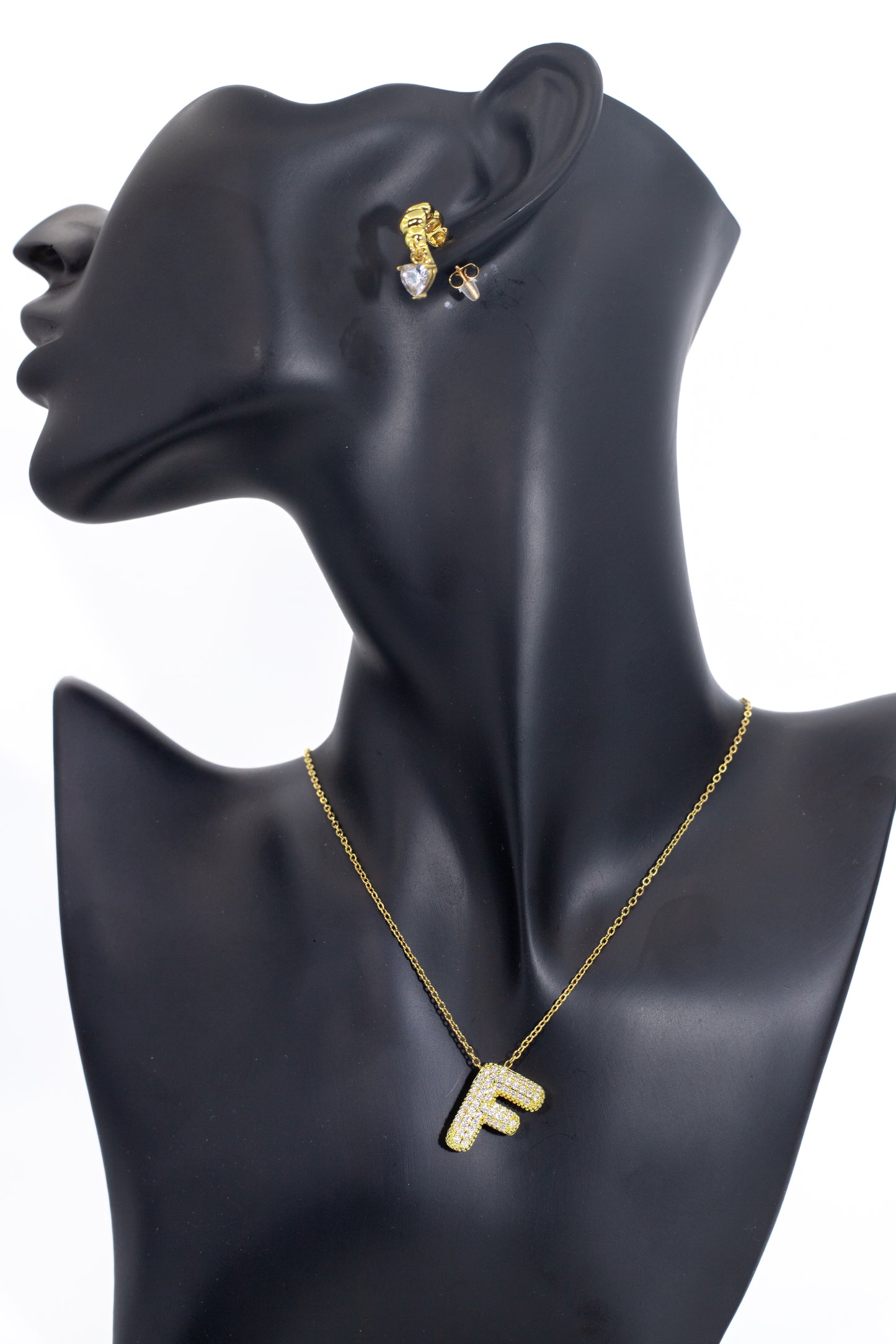 A to Z Golden Mega Chain Necklace