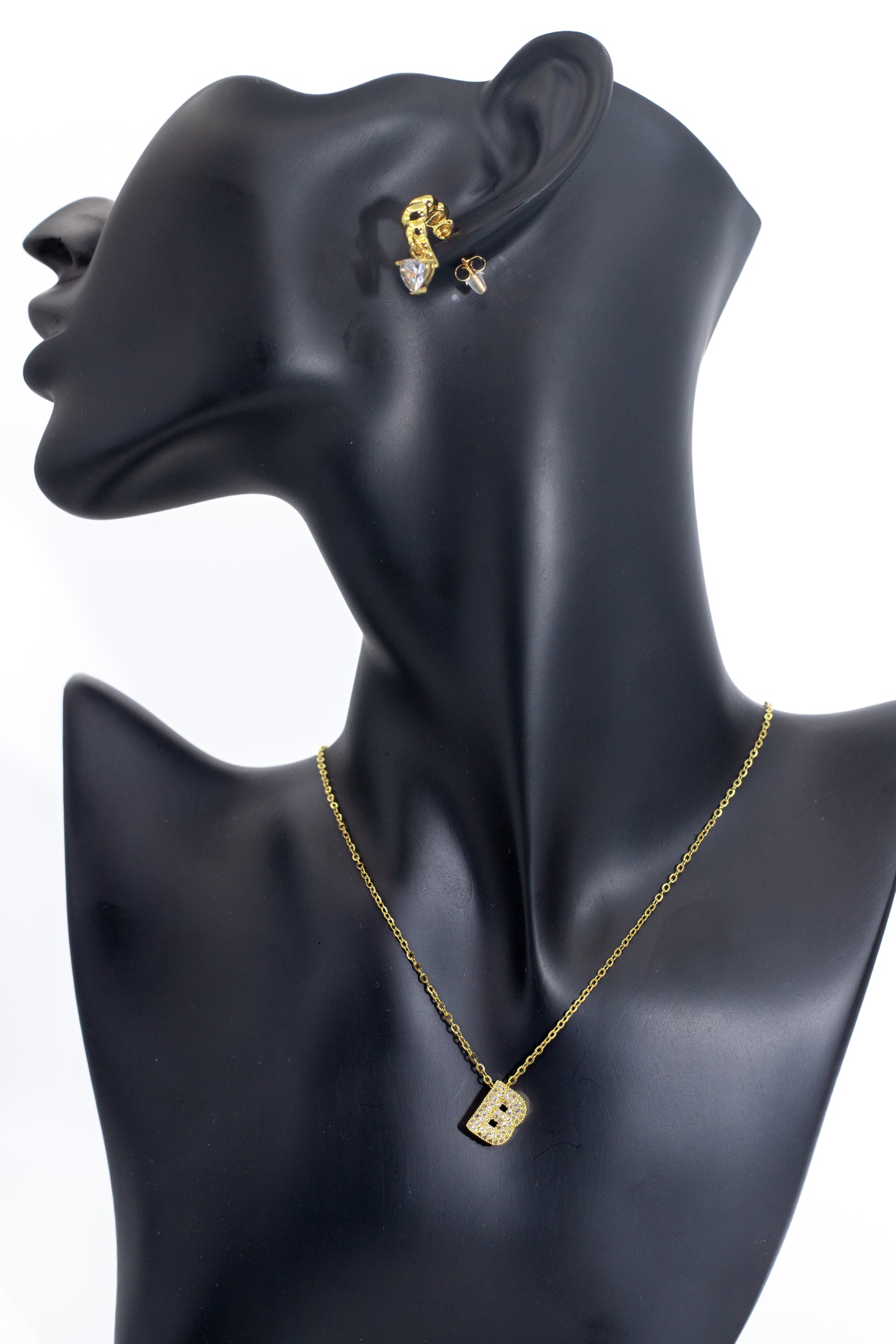 A to Z Golden Mini Chain Necklace