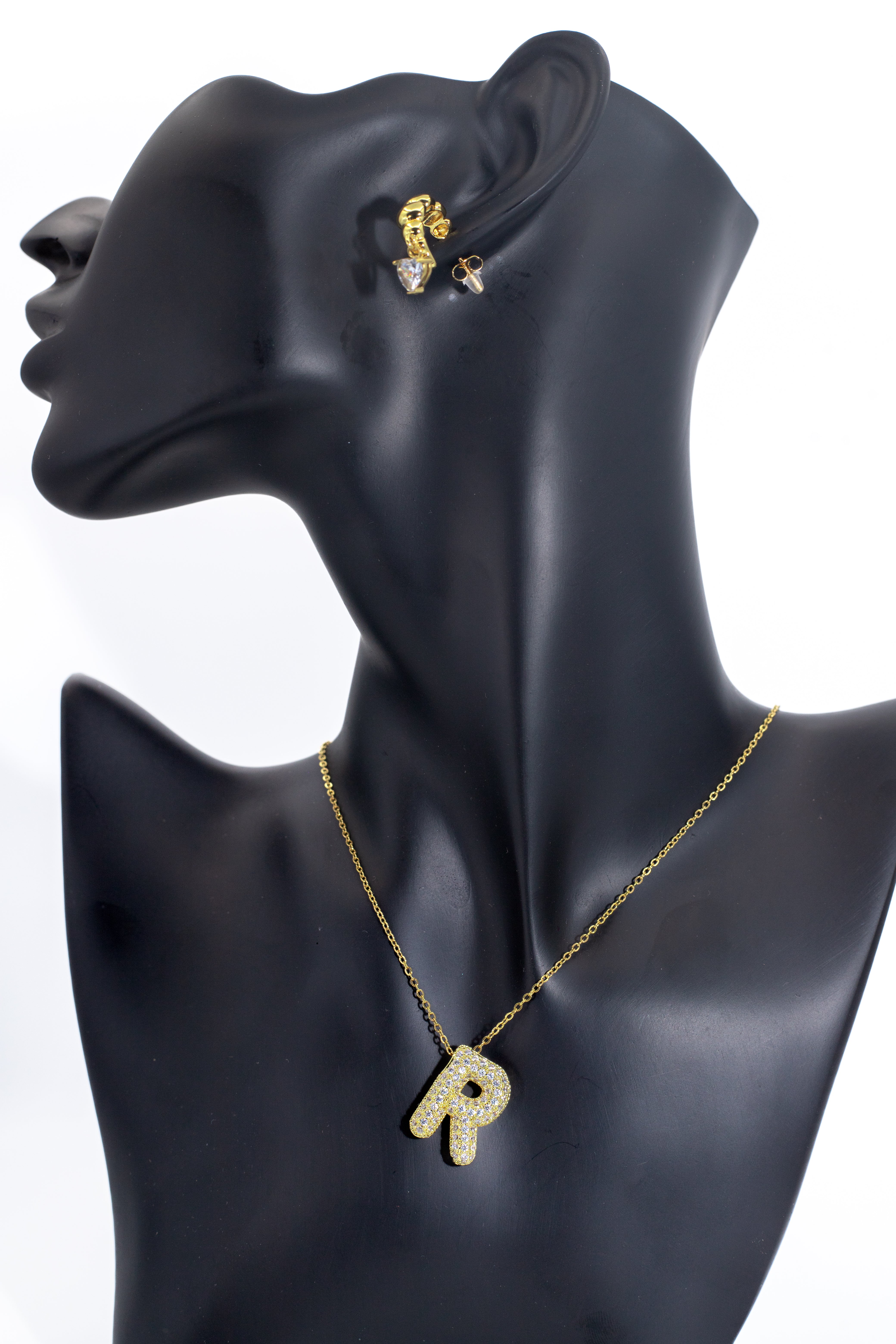 A to Z Golden Mega Chain Necklace