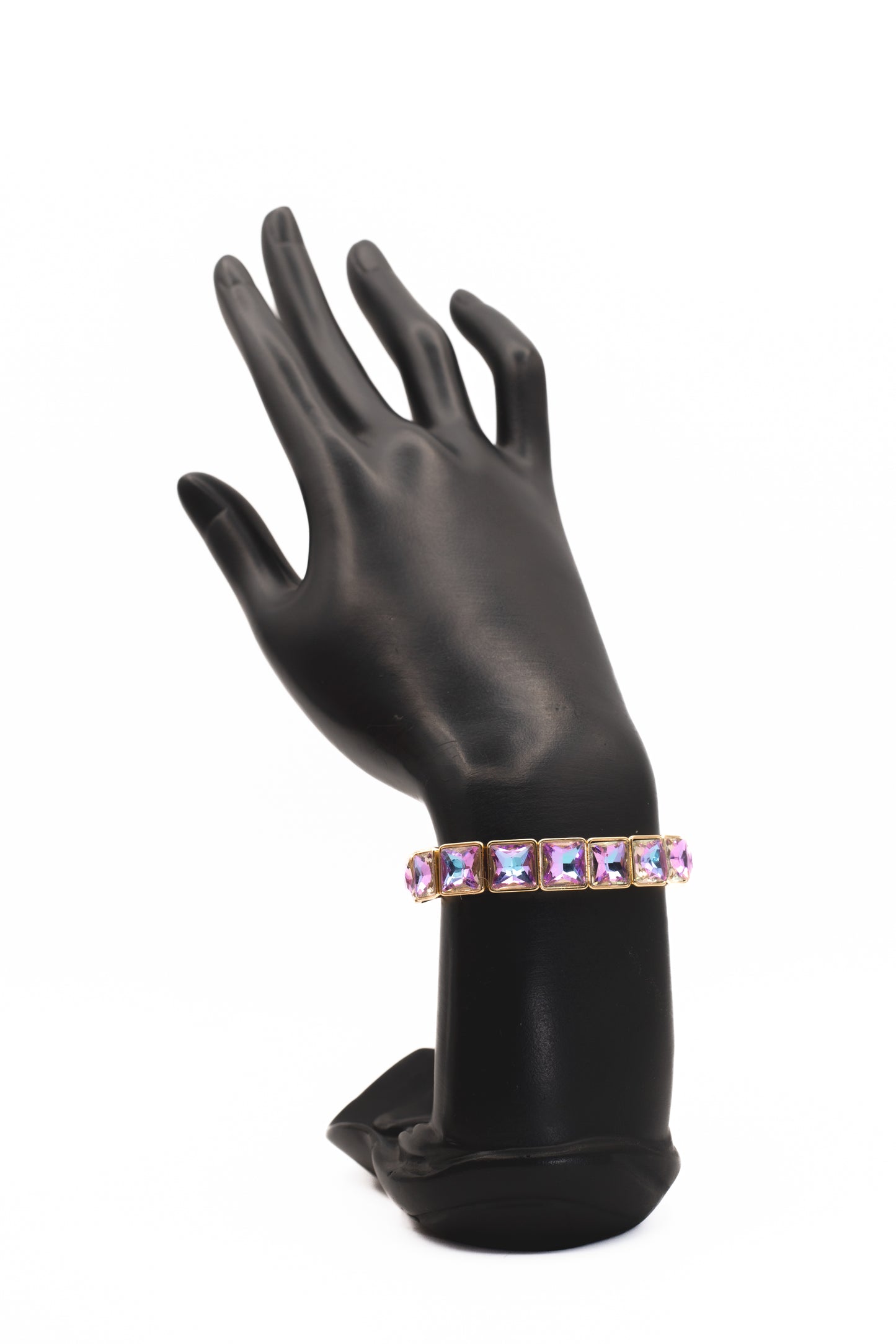 Iridescent Crystal Bracelet