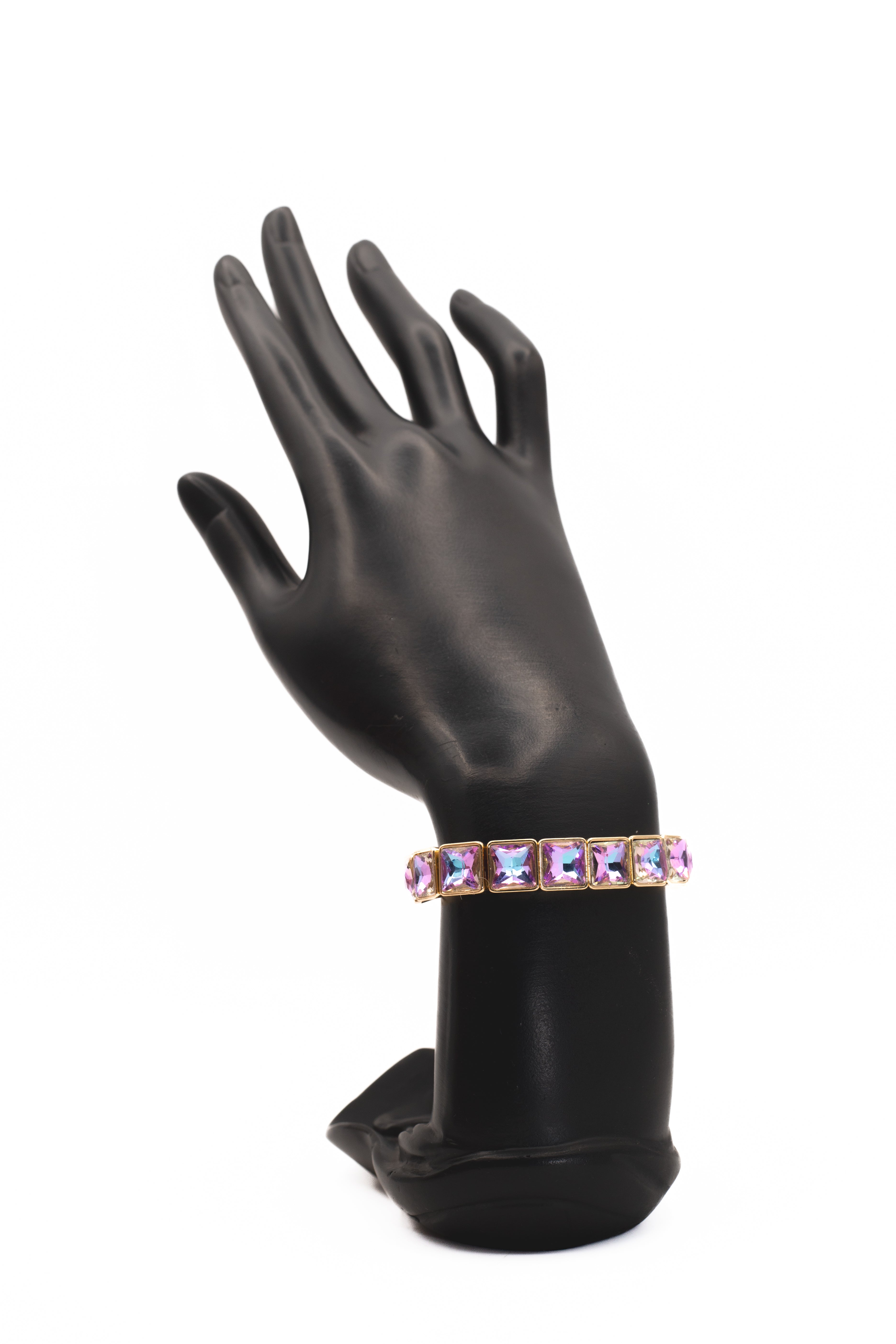 Iridescent Crystal Bracelet