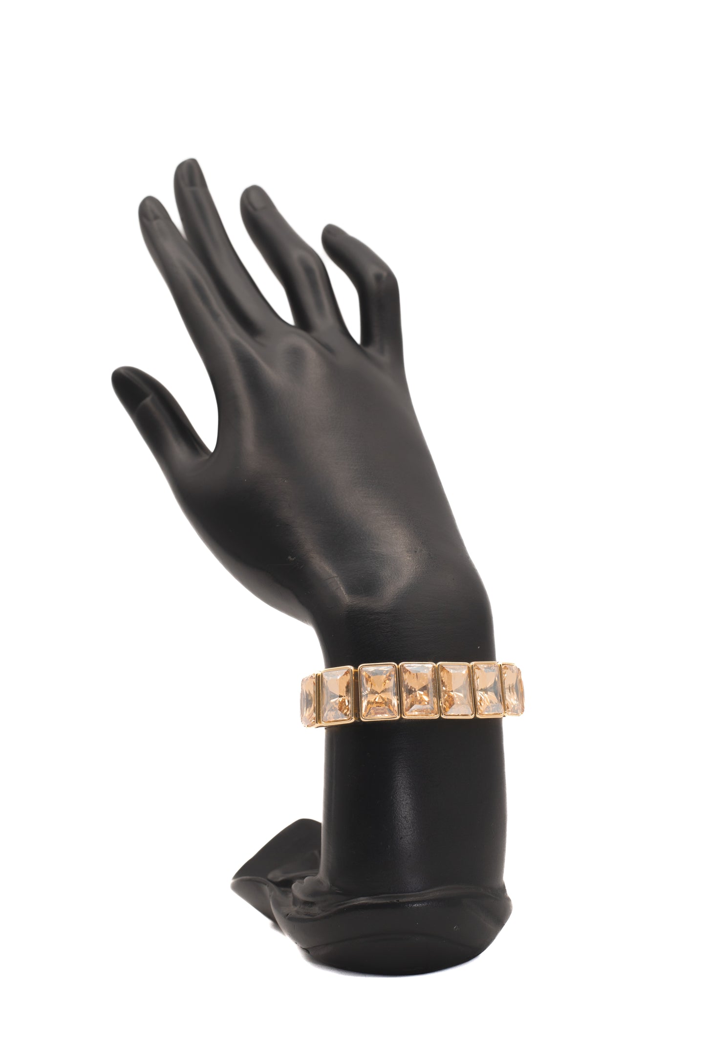 Golden Champagne Crystal Monochromatic Bracelet